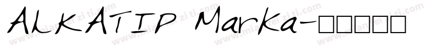 ALKATIP Marka字体转换